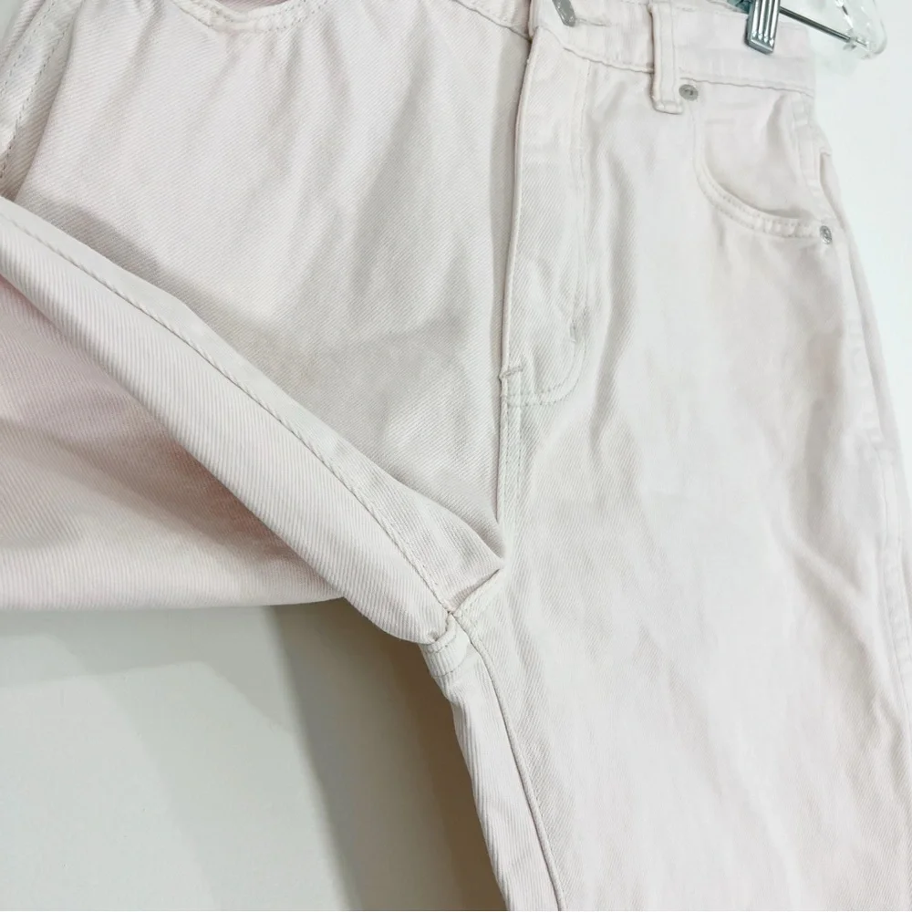 Rolla’s Dusters High Rise Relaxed Jeans in Faded Pink Size 25